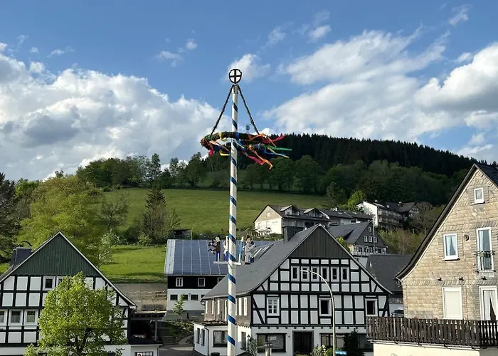 Mit Weitblick, 50 Qm, Ueberdachter Balkon Appartement