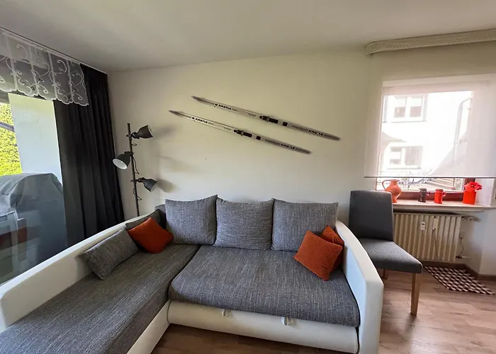 Mit Weitblick, 50 Qm, Ueberdachter Balkon Appartement