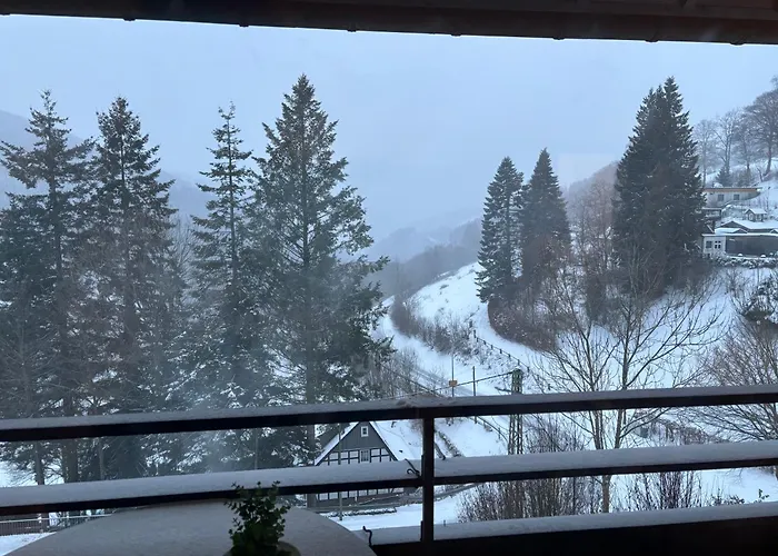 Mit Weitblick, 50 Qm, Ueberdachter Balkon Appartement *